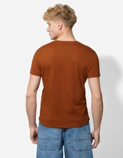 T-shirt - Borstzak - lichtbruin