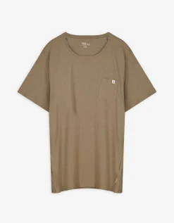 T-shirt - Borstzak - lichtbruin