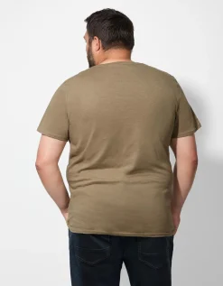 T-shirt - Borstzak - lichtbruin