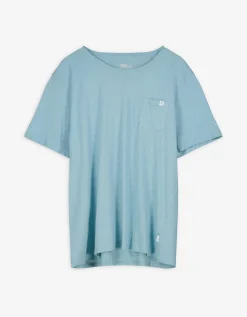 T-shirt - Borstzak - turkoois
