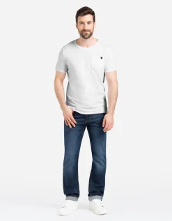T-shirt - Borstzak - wit