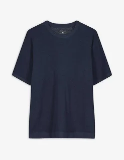 T-shirt - Breigoed - donkerblauw