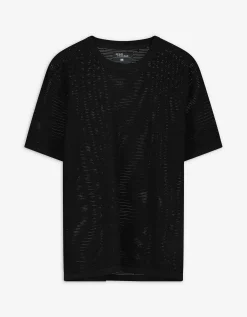 T-shirt - Breigoed - zwart