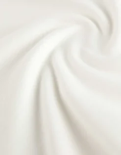 T-shirt - Contraststrepen - wit