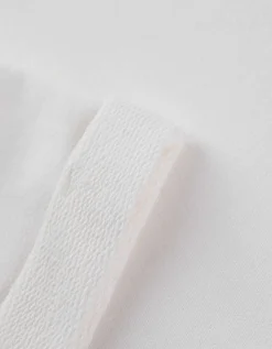 T-shirt - 3D-applicatie - wit