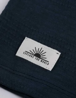 T-shirt - Effen - donkerblauw