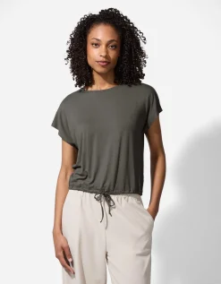 T-shirt - Effen - groen
