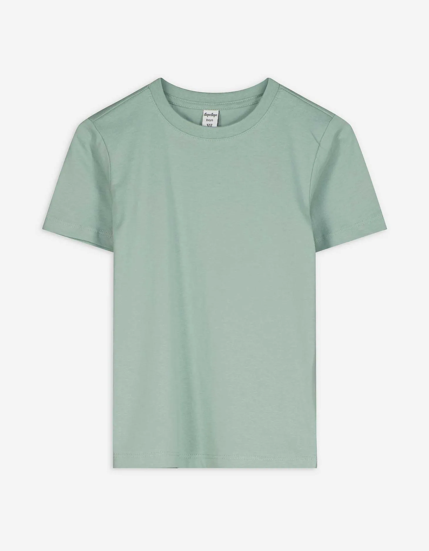 T-shirt - Effen - groen