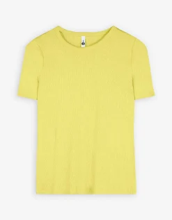 T-shirt - Effen - lichtgroen
