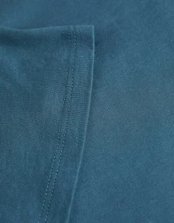 T-shirt - Effen - turkoois