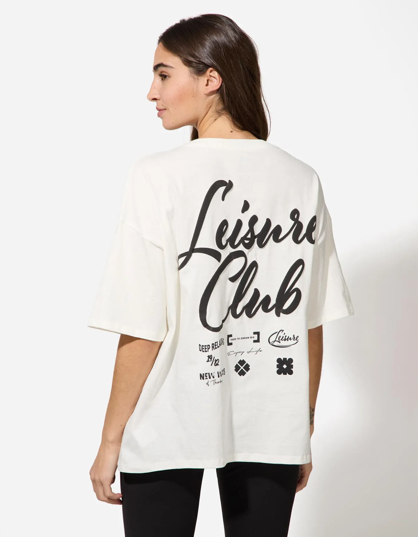 T-shirt - Effen - wit