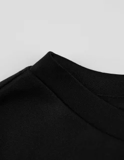 T-shirt - Effen - zwart