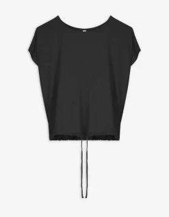 T-shirt - Effen - zwart