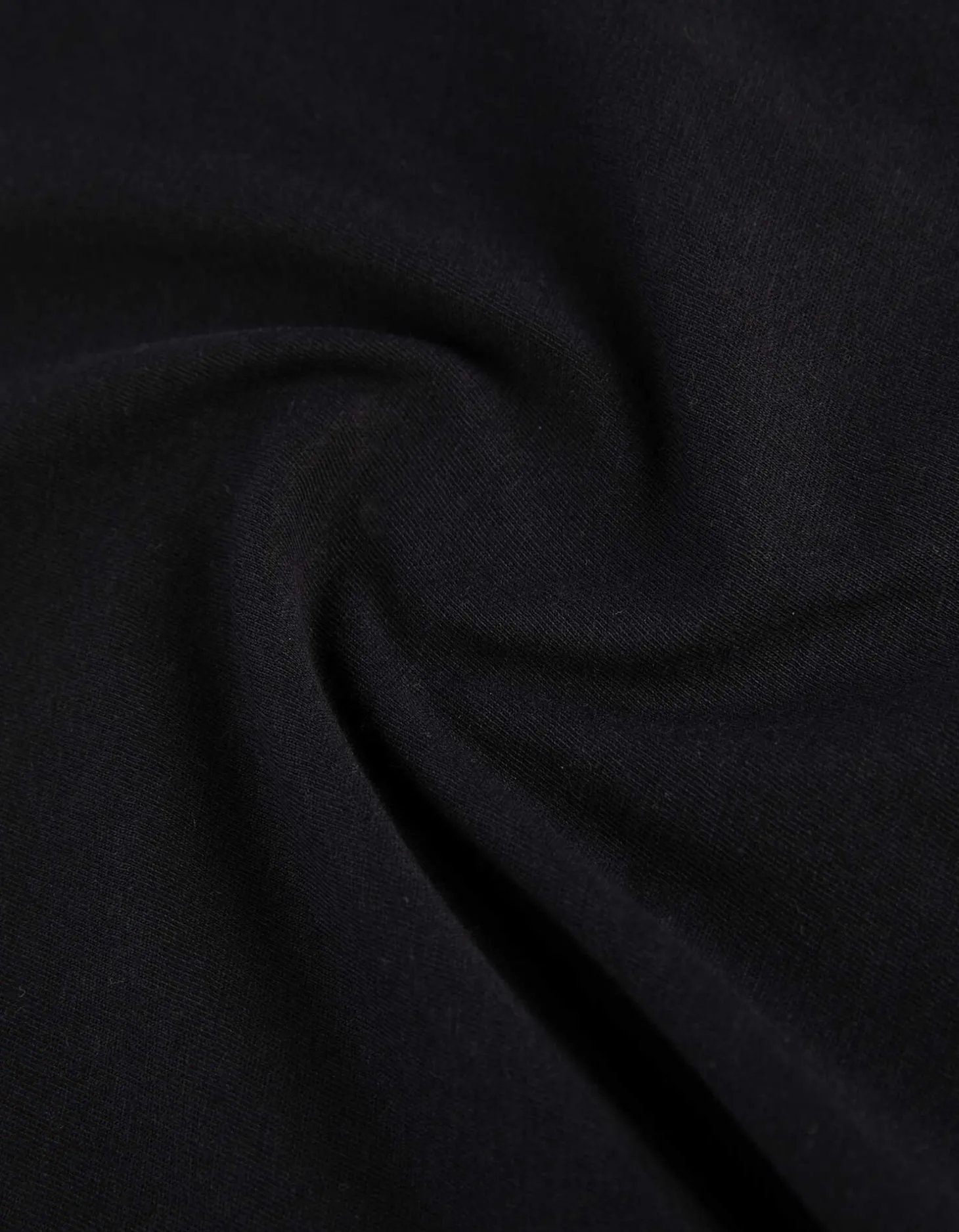 T-shirt - Effen - zwart