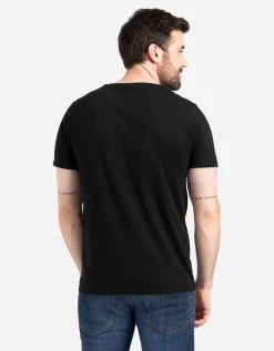 T-shirt - Effen - zwart