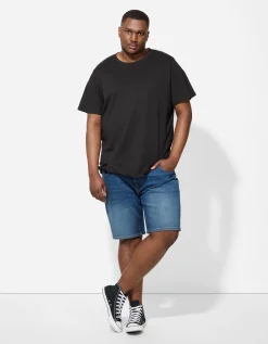 T-shirt - Effen - zwart
