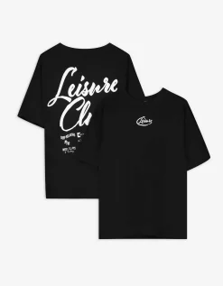 T-shirt - Effen - zwart