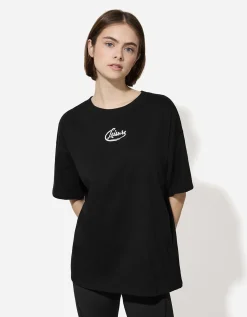 T-shirt - Effen - zwart