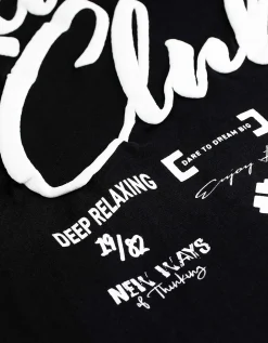 T-shirt - Effen - zwart