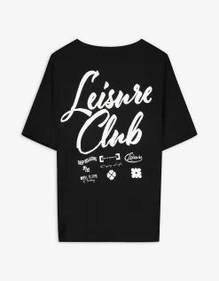 T-shirt - Effen - zwart