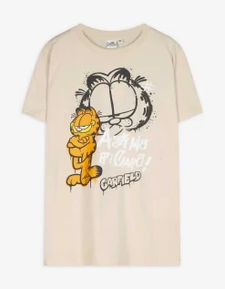 T-shirt - Garfield - lichtgrijs