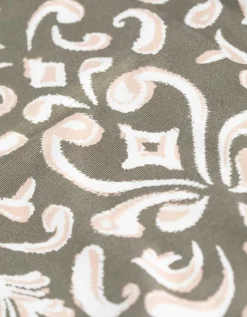 T-shirt - Geknoopt detail - groen
