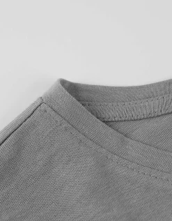 T-shirt - Glitterprint - grijs