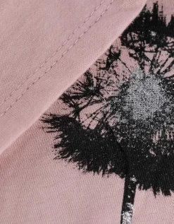 T-shirt - Glitterprint - lila