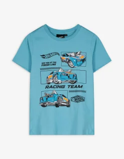 T-shirt - Hot Wheels - lichtblauw