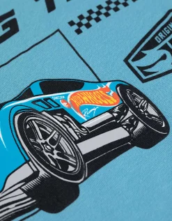 T-shirt - Hot Wheels - lichtblauw