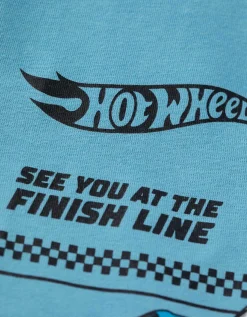 T-shirt - Hot Wheels - lichtblauw