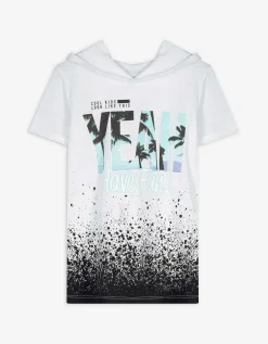 T-shirt - Kap - wit