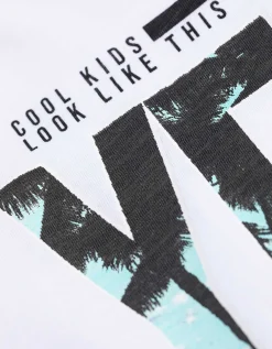 T-shirt - Kap - wit