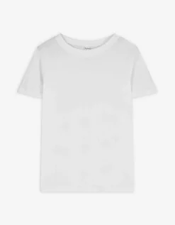T-shirt - Katoen - wit