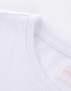 T-shirt - Katoen - wit