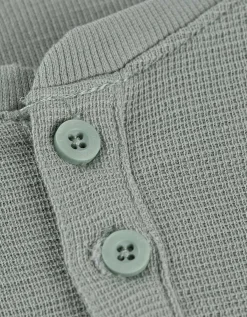 T-shirt - Knoopsluiting - lichtgroen