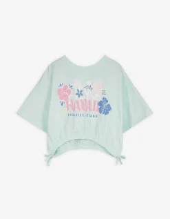 T-shirt - kort - turkoois