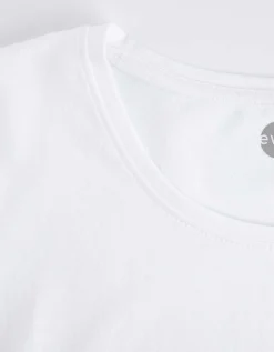 T-shirt - Korte mouwen - wit