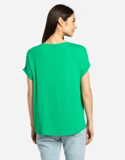 T-shirt - LENZING&trade; ECOVERO&trade; - groen