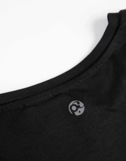 T-shirt - LENZING™ ECOVERO™ - zwart