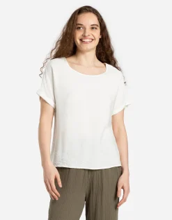 T-shirt - LENZING&trade; ECOVERO&trade; - wit
