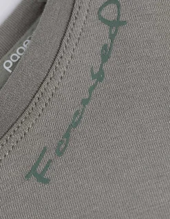 T-shirt - LENZING&trade; ECOVERO&trade; - donkergroen