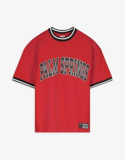 T-shirt - Mesh - rood