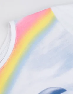 T-shirt - Met kant - wit