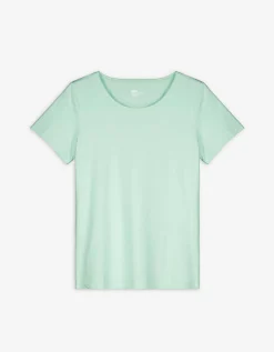 T-shirt - Met stretch - groen