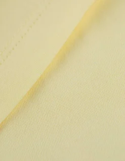 T-shirt - Met stretch - lichtgeel