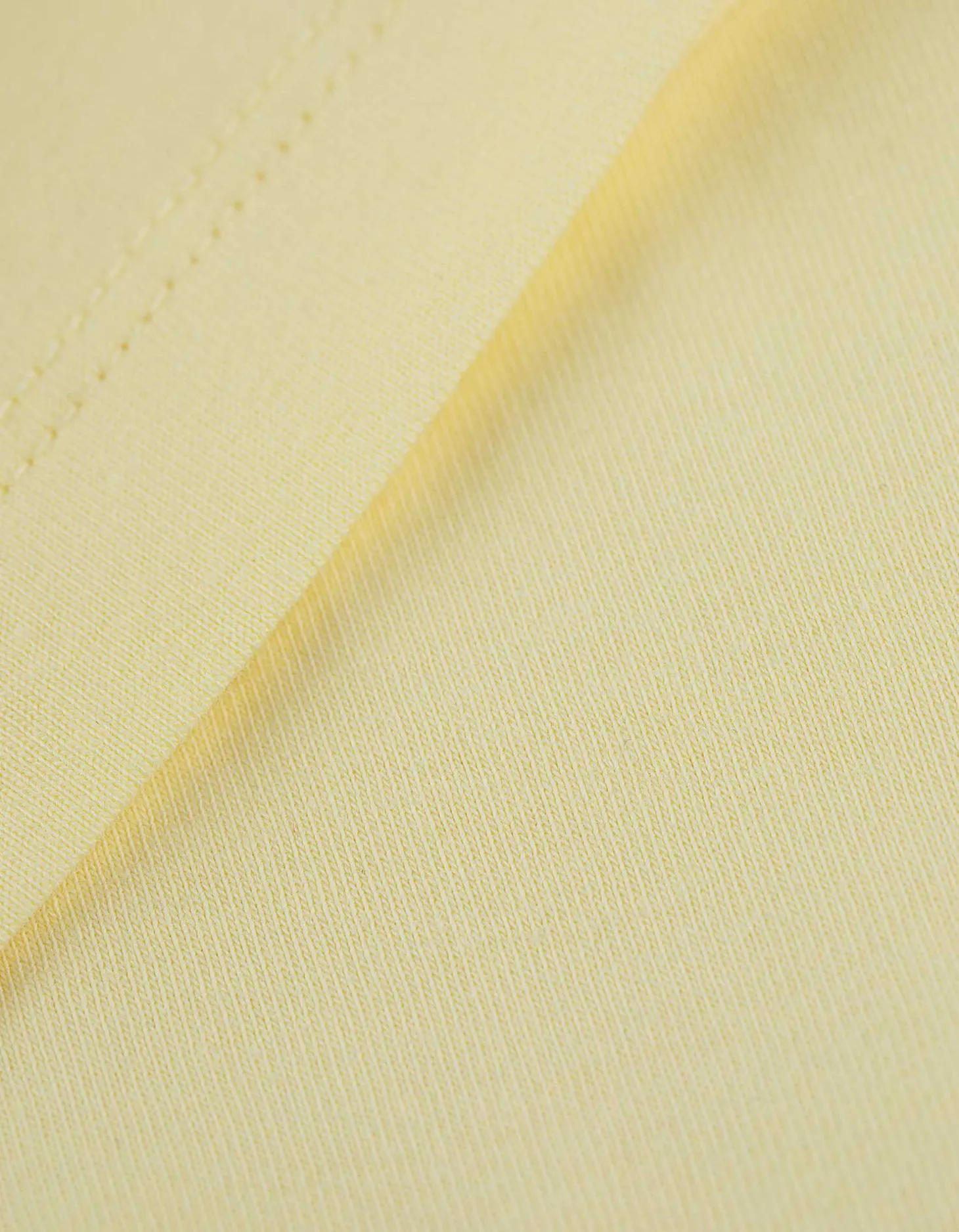 T-shirt - Met stretch - lichtgeel