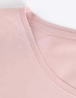 T-shirt - Met stretch - lila