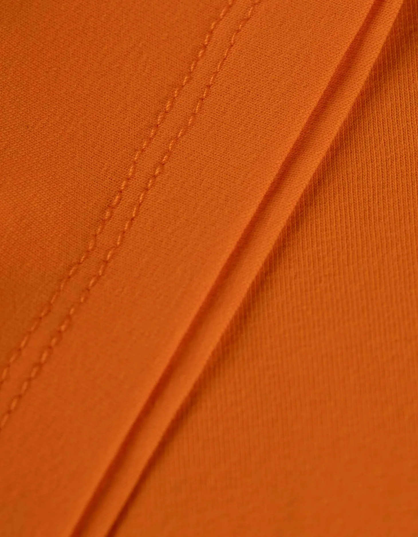 T-shirt - Met stretch - oranje