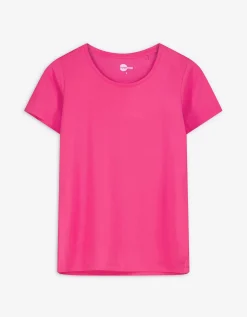 T-shirt - Met stretch - pink